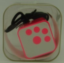 MP3 плеер без дисплея/памяти с динамик, Кубик, роз