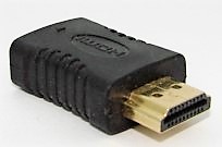 Переходник HDMI штекер - HDMI гнездо прямой