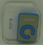 MP3 плеер без дисплея, без памяти Clip, синий