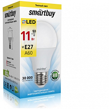 SMARTBUY лампа A60 11W 3000K E27