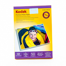 Фотобумага Kodak глянцевая 13х18см 230г/м 50 листов