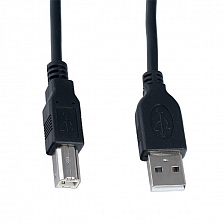 Кабель USB штекер - USB-B штекер Perfeo, 5м (для принтера)