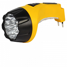Фонарь походный аккумуляторный Smartbuy, 15+10 LED, желтый, зарядка от сети, 2 в 1