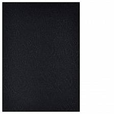 Обложки картон кожа А4, 230г/м2, черный (100) 