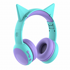 Bluetooth наушники Perfeo KIDS, голубой