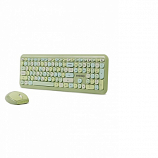 Набор беспроводная клавиатура + мышь Smartbuy, зеленый