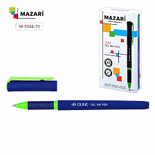 Ручка гелевая MAZARI DUNE, цвет чернил Синий, 0.5 мм, Японские чернила