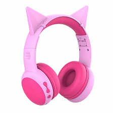 Bluetooth наушники Perfeo KIDS, розовый
