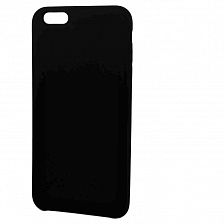 Клип-кейс iPhone 6/6S+ Силикон непрозрачный, черный