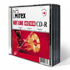 CD-R Mirex HOTLINE 700Mb 48x Slim 