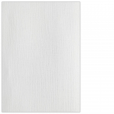 Обложки картон лен А4, 230г/м2, белый (100) 