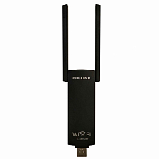 Беспроводной усилитель WiFi Range Extender LV-UE02, черный