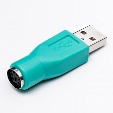 Переходник USB штекер - PS/2 гнездо