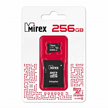 Mirex 256Gb XC (Class 10, UHS-I, U3) + адаптер