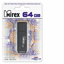 Mirex 64Gb LINE BLACK