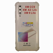 Клип-кейс Xiaomi Mi A3 Lite/ 9 Lite/ CC9 Силикон-2 прозрачный