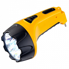 Фонарь походный аккумуляторный Perfeo Fervor 15, 15 LED, черно-желтый, зарядка от сети 