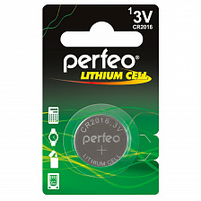 Perfeo CR2016 Lithium Cell (Блистер 1 шт.)