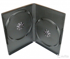DVD-box на 2 DVD чёрный (Россия)