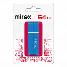 USB 3.0 Mirex 64Gb LINE BLUE