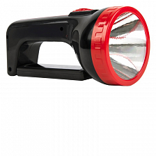 Фонарь прожектор аккумуляторный Smartbuy, 13 LED, черно-красный, зарядка от сети, 2 в 1
