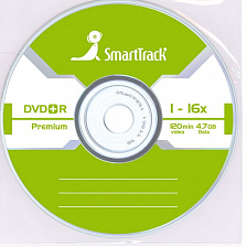 DVD R Bulk Smart Track 4.7Gb 16x (100 шт.)+