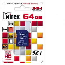 SDXС Mirex 64Gb (Class 10, UHS-I)
