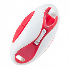 Кнопка-пульт для селфи Bluetooth Perfeo S5 Zoom, бело-красная