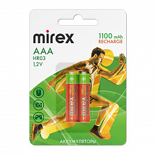 Mirex AAA 1100 (Блистер 2 шт.)