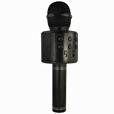 Беспроводной микрофон с динамиком WIRELESS WS-858 черный